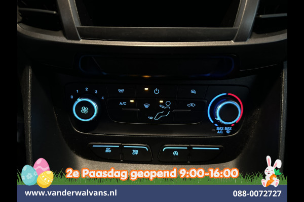 Ford Transit Connect 1.5 EcoBlue 100pk L2H1 Euro6 Airco | 3-Zits | Camera | Navigatie | Verwarmde voorruit Parkeersensoren, Bijrijdersbank