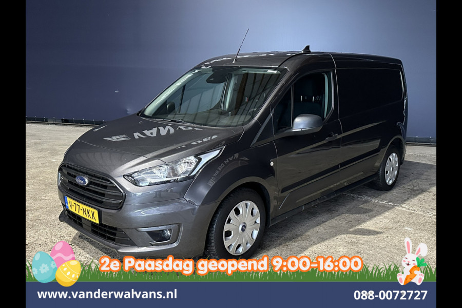 Ford Transit Connect 1.5 EcoBlue 100pk L2H1 Euro6 Airco | 3-Zits | Camera | Navigatie | Verwarmde voorruit Parkeersensoren, Bijrijdersbank