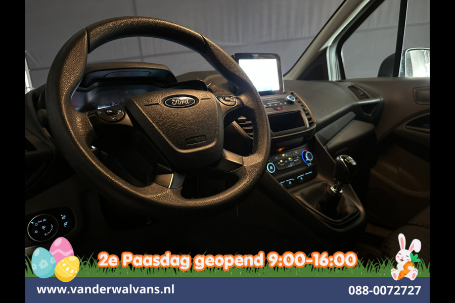 Ford Transit Connect 1.5 EcoBlue 100pk L2H1 Euro6 Airco | 3-Zits | Camera | Navigatie | Verwarmde voorruit Parkeersensoren, Bijrijdersbank