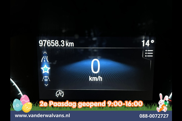 Ford Transit Connect 1.5 EcoBlue 100pk L2H1 Euro6 Airco | 3-Zits | Camera | Navigatie | Verwarmde voorruit Parkeersensoren, Bijrijdersbank