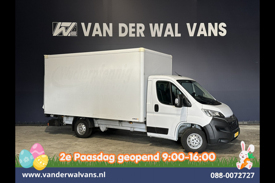 Citroën Jumper 2.2 BlueHDi 141pk Bakwagen 436cm lang Laadklep 1115kg laadvermogen Euro6 Airco | Cruisecontrol | Bijrijdersbank