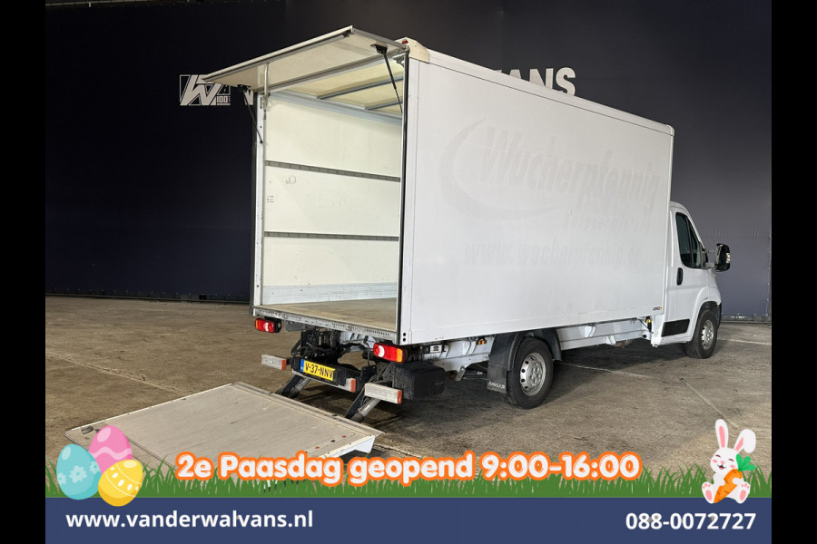 Citroën Jumper 2.2 BlueHDi 141pk Bakwagen 436cm lang Laadklep 1115kg laadvermogen Euro6 Airco | Cruisecontrol | Bijrijdersbank