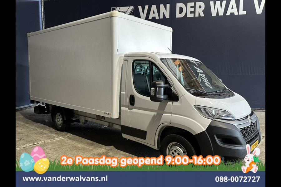 Citroën Jumper 2.2 BlueHDi 141pk Bakwagen 436cm lang Laadklep 1115kg laadvermogen Euro6 Airco | Cruisecontrol | Bijrijdersbank