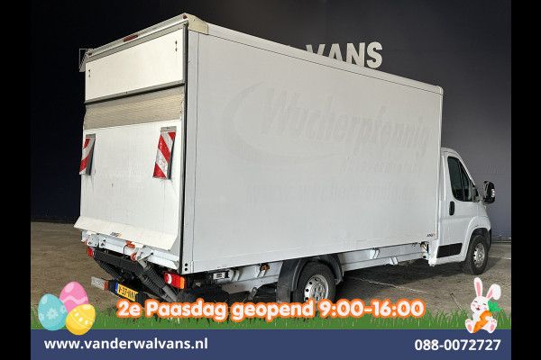 Citroën Jumper 2.2 BlueHDi 141pk Bakwagen 436cm lang Laadklep 1115kg laadvermogen Euro6 Airco | Cruisecontrol | Bijrijdersbank