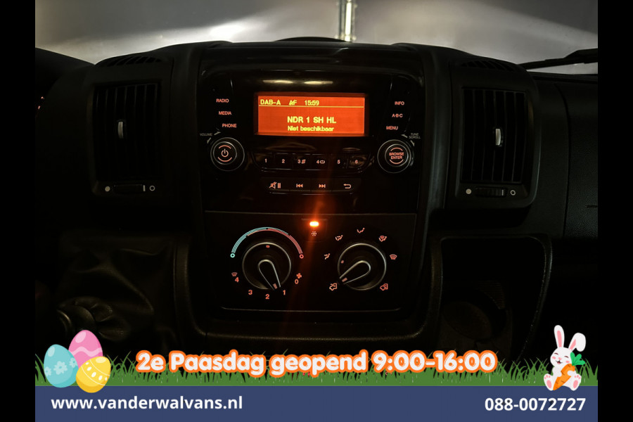 Citroën Jumper 2.2 BlueHDi 141pk Bakwagen 436cm lang Laadklep 1115kg laadvermogen Euro6 Airco | Cruisecontrol | Bijrijdersbank