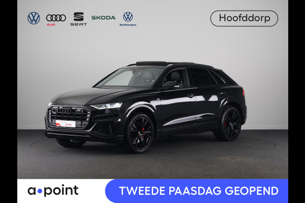 Audi Q8 55 TFSI e quattro Pro Line S 380pk | SoH 94%|  Panoramadak | Adaptieve cruise controle | Lederen bekleding | Geheugen bestuurderstoel| soh 94%