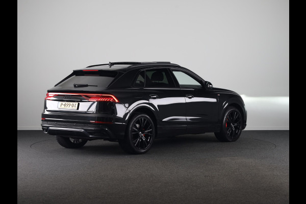 Audi Q8 55 TFSI e quattro Pro Line S 380pk | SoH 94%|  Panoramadak | Adaptieve cruise controle | Lederen bekleding | Geheugen bestuurderstoel| soh 94%