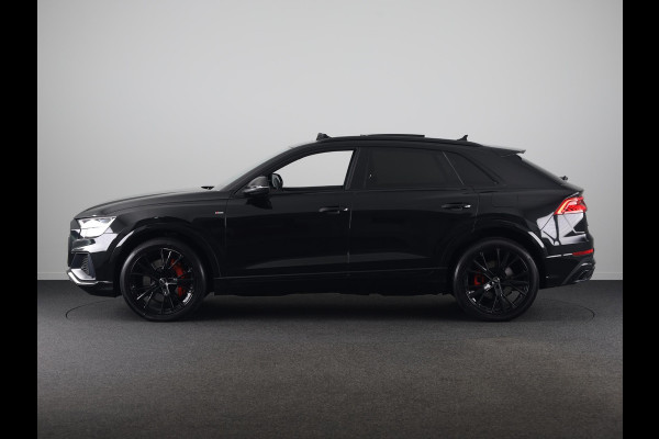 Audi Q8 55 TFSI e quattro Pro Line S 380pk | SoH 94%|  Panoramadak | Adaptieve cruise controle | Lederen bekleding | Geheugen bestuurderstoel| soh 94%
