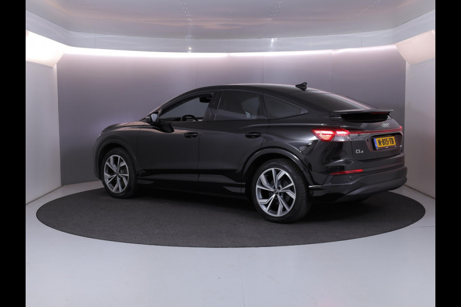 Audi Q4 Sportback e-tron 40 Launch edition Advanced 77 kWh 204pk | SoH 92% | 20'LM-velgen  interieur-voorverwarming | Matrix LED