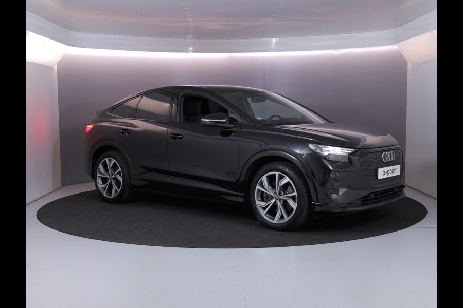 Audi Q4 Sportback e-tron 40 Launch edition Advanced 77 kWh 204pk | SoH 92% | 20'LM-velgen  interieur-voorverwarming | Matrix LED