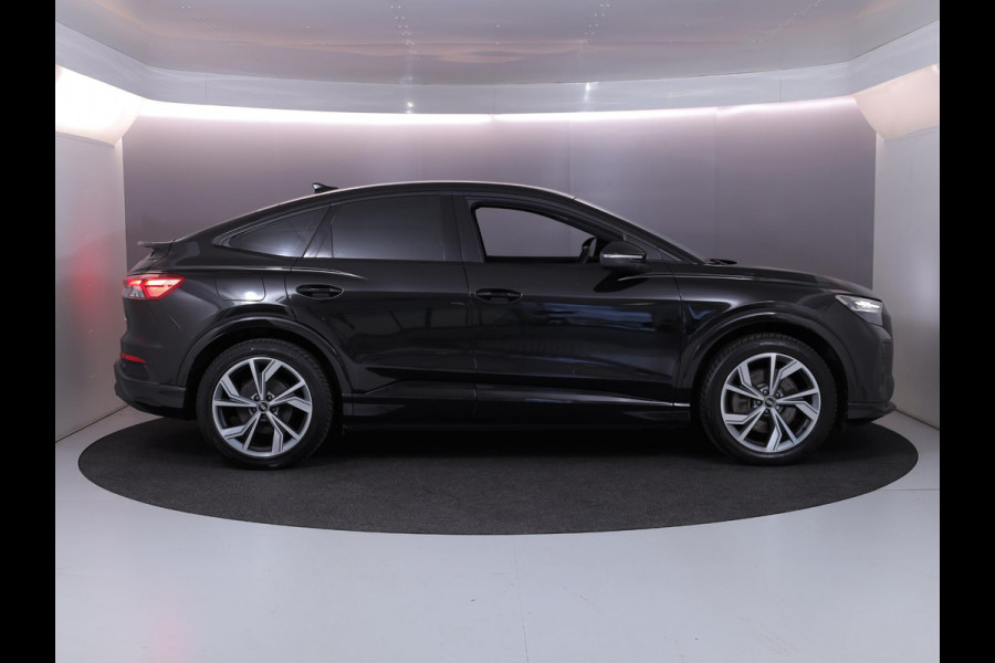 Audi Q4 Sportback e-tron 40 Launch edition Advanced 77 kWh 204pk | SoH 92% | 20'LM-velgen  interieur-voorverwarming | Matrix LED