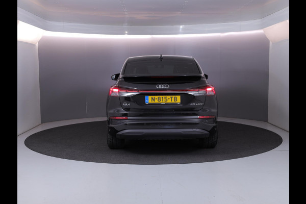 Audi Q4 Sportback e-tron 40 Launch edition Advanced 77 kWh 204pk | SoH 92% | 20'LM-velgen  interieur-voorverwarming | Matrix LED