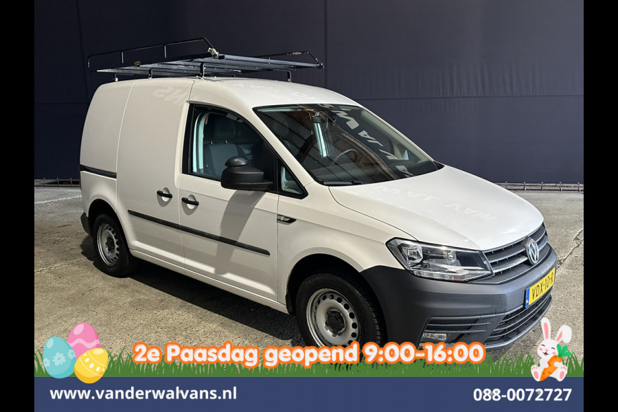 Volkswagen Caddy 2.0 TDI 102pk L1H1 Euro6 Airco | LED | Cruisecontrol | 1500kg Trekhaak | Imperiaal Parkeersensoren, Zijdeur