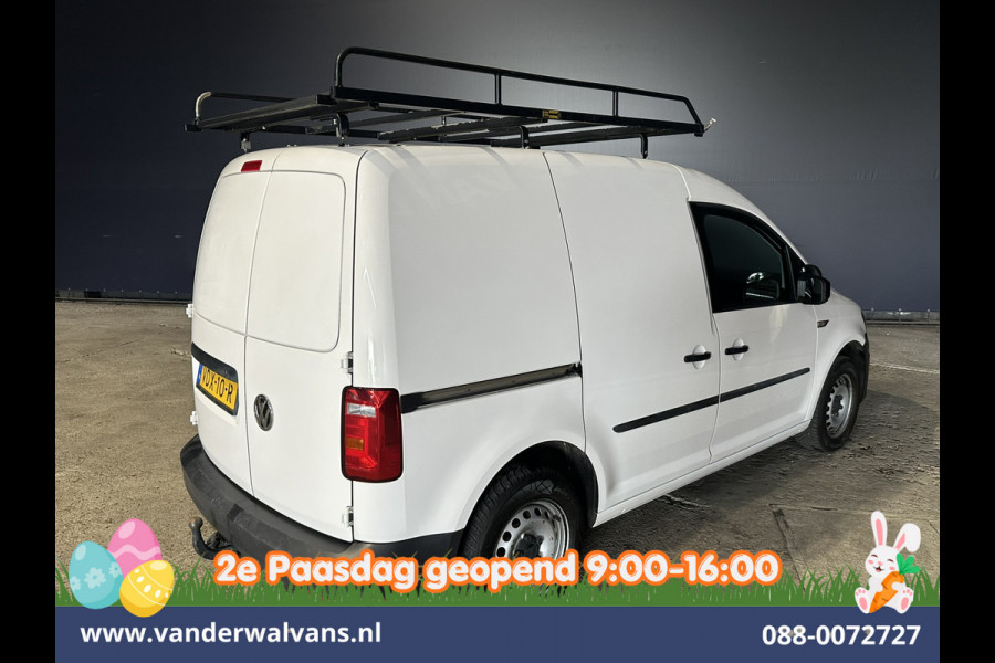 Volkswagen Caddy 2.0 TDI 102pk L1H1 Euro6 Airco | LED | Cruisecontrol | 1500kg Trekhaak | Imperiaal Parkeersensoren, Zijdeur