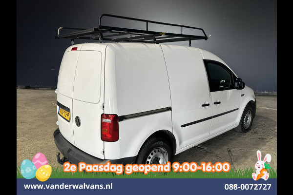Volkswagen Caddy 2.0 TDI 102pk L1H1 Euro6 Airco | LED | Cruisecontrol | 1500kg Trekhaak | Imperiaal Parkeersensoren, Zijdeur