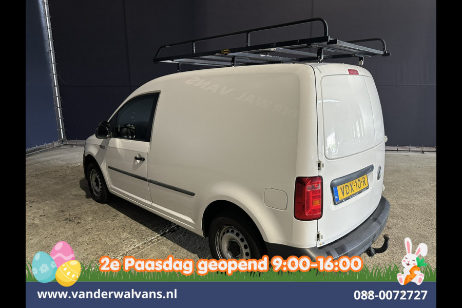 Volkswagen Caddy 2.0 TDI 102pk L1H1 Euro6 Airco | LED | Cruisecontrol | 1500kg Trekhaak | Imperiaal Parkeersensoren, Zijdeur