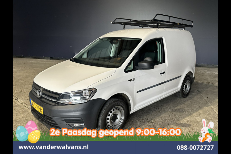 Volkswagen Caddy 2.0 TDI 102pk L1H1 Euro6 Airco | LED | Cruisecontrol | 1500kg Trekhaak | Imperiaal Parkeersensoren, Zijdeur