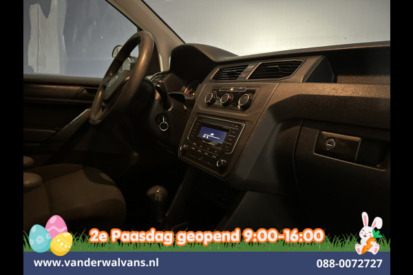 Volkswagen Caddy 2.0 TDI 102pk L1H1 Euro6 Airco | LED | Cruisecontrol | 1500kg Trekhaak | Imperiaal Parkeersensoren, Zijdeur