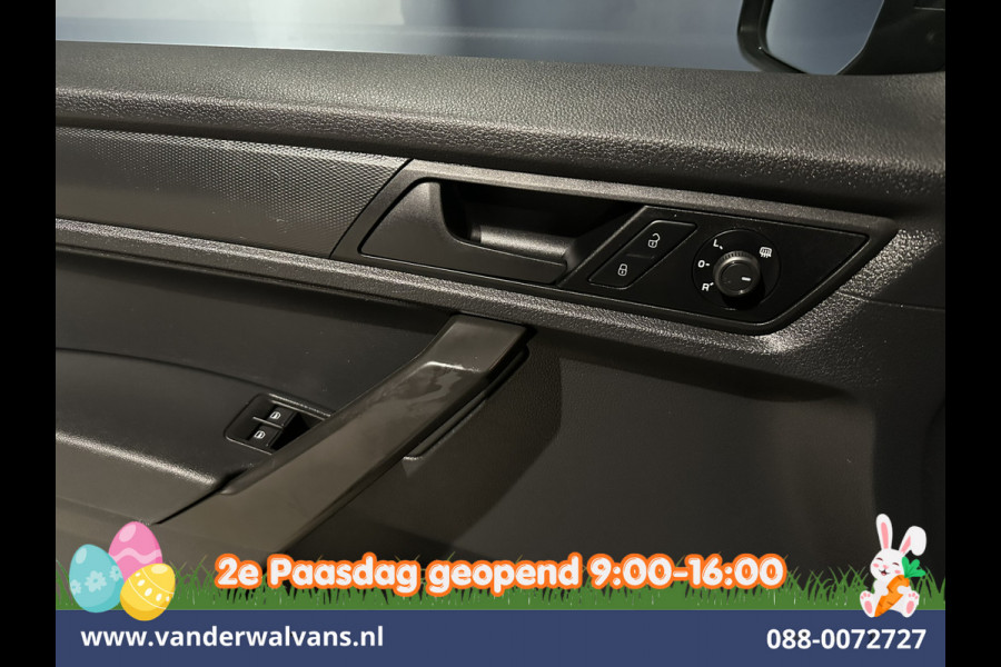 Volkswagen Caddy 2.0 TDI 102pk L1H1 Euro6 Airco | LED | Cruisecontrol | 1500kg Trekhaak | Imperiaal Parkeersensoren, Zijdeur