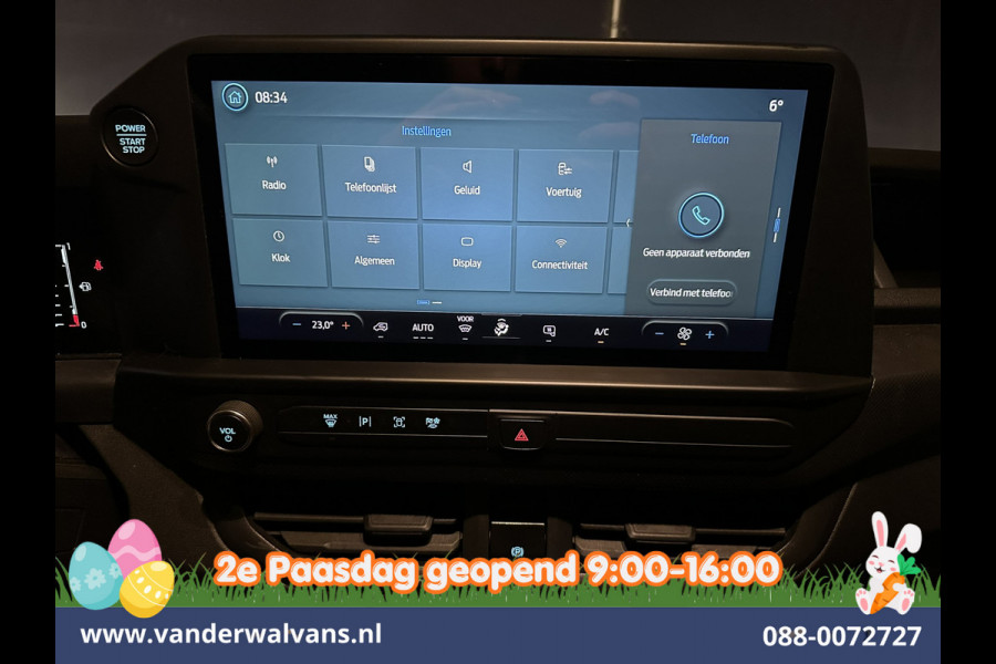 Ford Transit Custom 2.0 TDCI 136pk L2H1 Euro6 Airco | Camera | Apple Carplay | LED | Cruisecontrol | Verwarmde voorruit Android Auto, Parkeersensoren, Bijrijdersbank, 2800kg trekvermogen