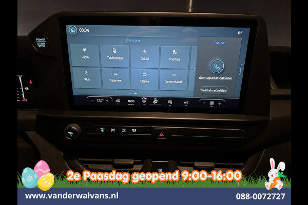 Ford Transit Custom 2.0 TDCI 136pk L2H1 Euro6 Airco | Camera | Apple Carplay | LED | Cruisecontrol | Verwarmde voorruit Android Auto, Parkeersensoren, Bijrijdersbank, 2800kg trekvermogen
