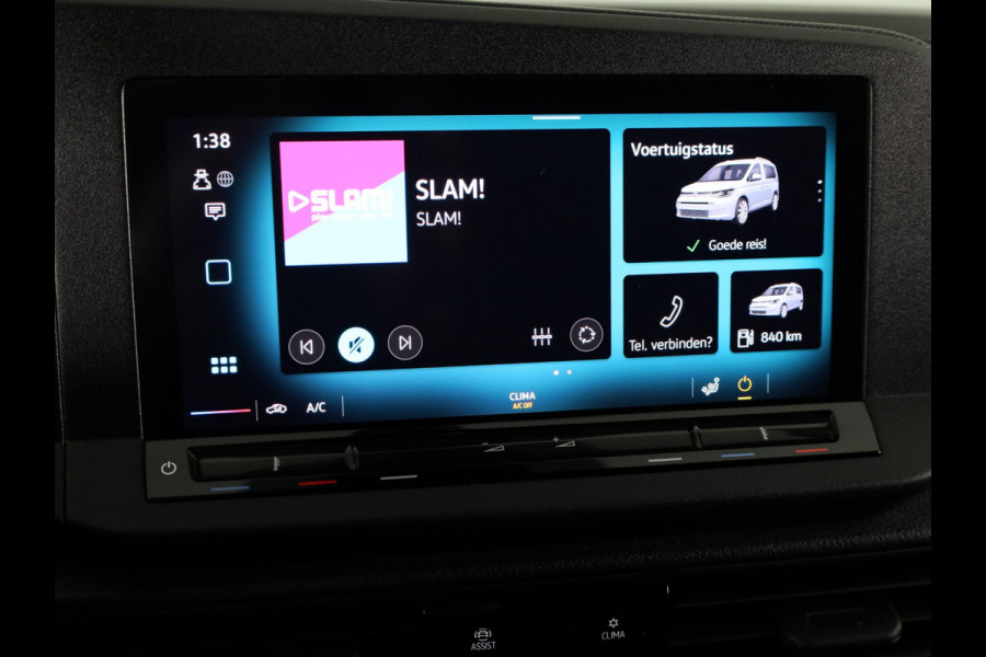 Volkswagen Caddy Cargo 2.0 TDI Comfort 102 PK | Verlengde garantie | Navigatie via app | Parkeersensoren | Cruise control |