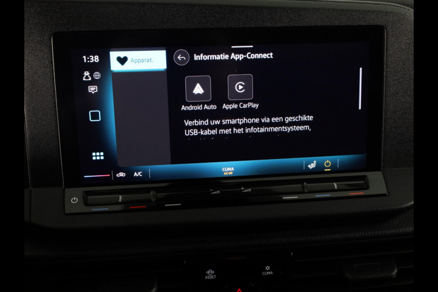 Volkswagen Caddy Cargo 2.0 TDI Comfort 102 PK | Verlengde garantie | Navigatie via app | Parkeersensoren | Cruise control |