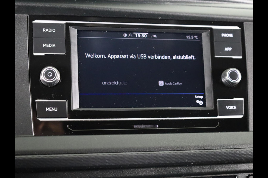 Volkswagen Transporter 2.0 TDI L2H1 28 Comfortline 110 pk | Verlengde garantie | Navigatie via App | Parkeersensoren achter | Cruise control |