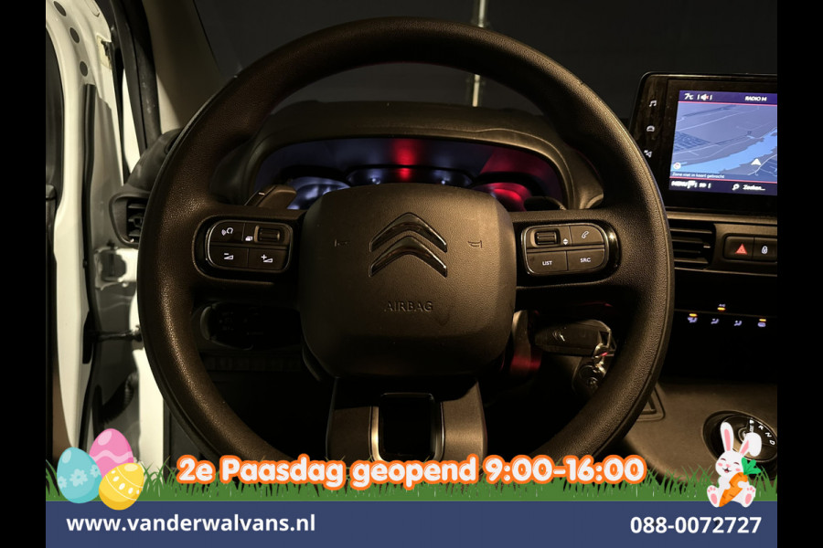 Citroën Berlingo 1.2 PureTech 131pk Automaat **Benzine** L1H1 inrichting Euro6 Airco | Navigatie | Camera Apple Carplay, Cruisecontrol, Android Auto, Parkeersensoren