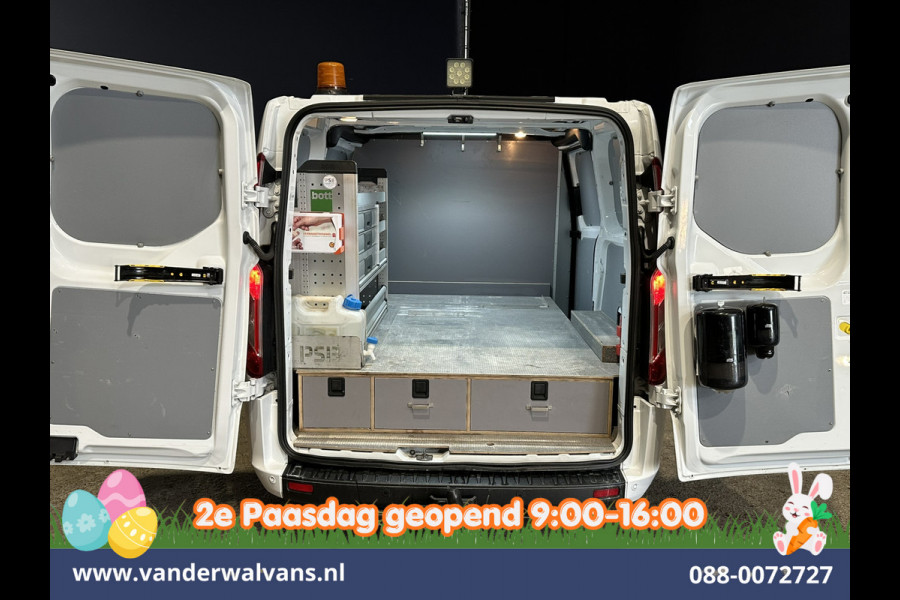 Ford Transit Custom 2.0 TDCI L1H1 Inrichting Euro6 Airco | Camera | LED | Cruisecontrol | Android Auto Stoelverwarming, Verwarmde voorruit, Parkeersensoren, Bijrijdersbank, 2500kg Trekhaak