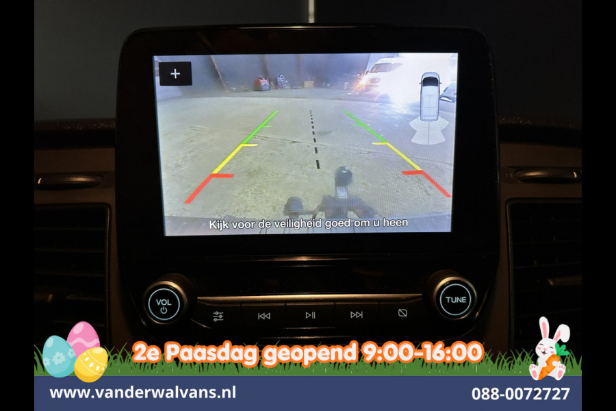 Ford Transit Custom 2.0 TDCI L1H1 Inrichting Euro6 Airco | Camera | LED | Cruisecontrol | Android Auto Stoelverwarming, Verwarmde voorruit, Parkeersensoren, Bijrijdersbank, 2500kg Trekhaak