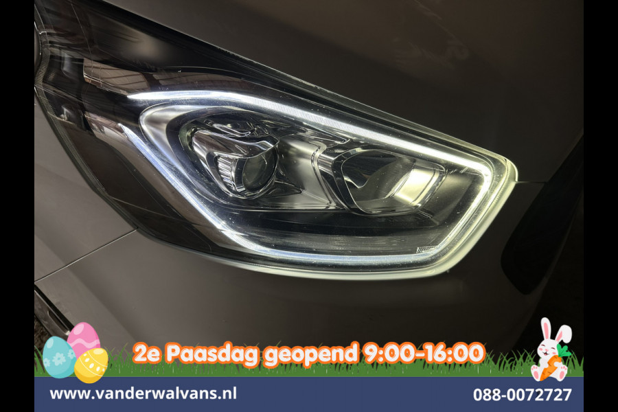 Ford Transit Custom 2.0 TDCI L1H1 Inrichting Euro6 Airco | Camera | LED | Cruisecontrol | Android Auto Stoelverwarming, Verwarmde voorruit, Parkeersensoren, Bijrijdersbank, 2500kg Trekhaak