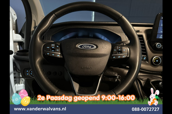 Ford Transit Custom 2.0 TDCI L1H1 Inrichting Euro6 Airco | Camera | LED | Cruisecontrol | Android Auto Stoelverwarming, Verwarmde voorruit, Parkeersensoren, Bijrijdersbank, 2500kg Trekhaak