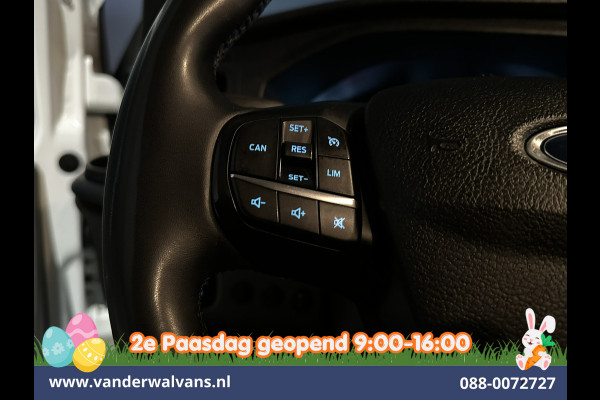 Ford Transit Custom 2.0 TDCI L1H1 Inrichting Euro6 Airco | Camera | LED | Cruisecontrol | Android Auto Stoelverwarming, Verwarmde voorruit, Parkeersensoren, Bijrijdersbank, 2500kg Trekhaak