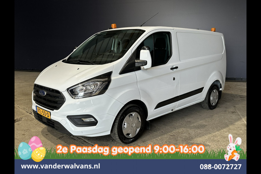 Ford Transit Custom 2.0 TDCI L1H1 Inrichting Euro6 Airco | Camera | LED | Cruisecontrol | Android Auto Stoelverwarming, Verwarmde voorruit, Parkeersensoren, Bijrijdersbank, 2500kg Trekhaak