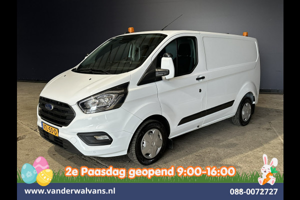 Ford Transit Custom 2.0 TDCI L1H1 Inrichting Euro6 Airco | Camera | LED | Cruisecontrol | Android Auto Stoelverwarming, Verwarmde voorruit, Parkeersensoren, Bijrijdersbank, 2500kg Trekhaak