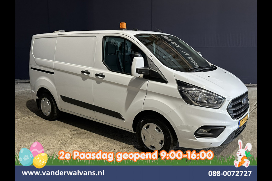 Ford Transit Custom 2.0 TDCI L1H1 Inrichting Euro6 Airco | Camera | LED | Cruisecontrol | Android Auto Stoelverwarming, Verwarmde voorruit, Parkeersensoren, Bijrijdersbank, 2500kg Trekhaak