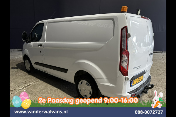 Ford Transit Custom 2.0 TDCI L1H1 Inrichting Euro6 Airco | Camera | LED | Cruisecontrol | Android Auto Stoelverwarming, Verwarmde voorruit, Parkeersensoren, Bijrijdersbank, 2500kg Trekhaak