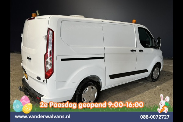 Ford Transit Custom 2.0 TDCI L1H1 Inrichting Euro6 Airco | Camera | LED | Cruisecontrol | Android Auto Stoelverwarming, Verwarmde voorruit, Parkeersensoren, Bijrijdersbank, 2500kg Trekhaak