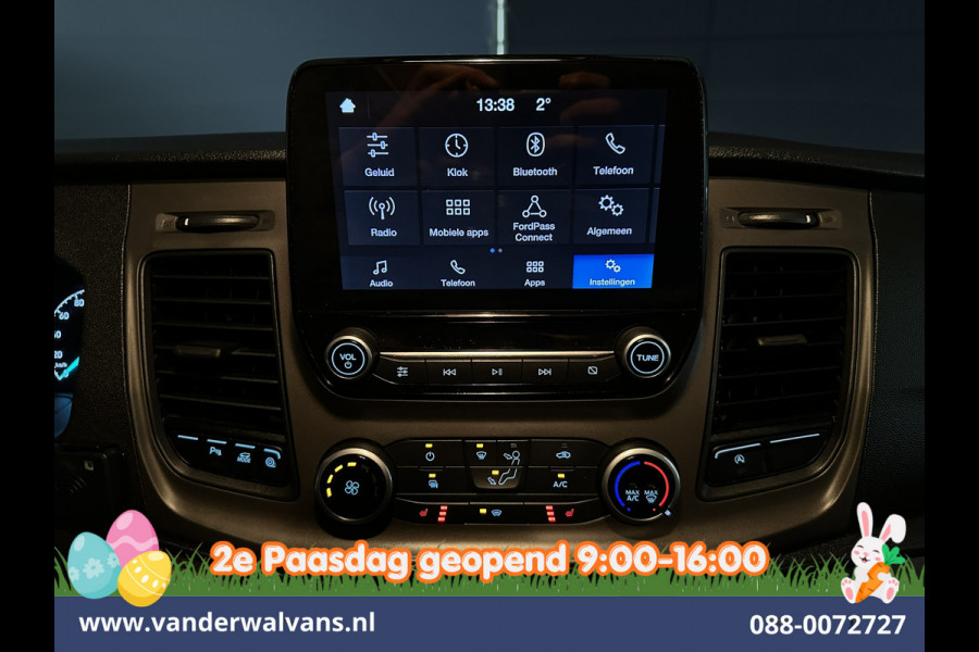 Ford Transit Custom 2.0 TDCI L1H1 Inrichting Euro6 Airco | Camera | LED | Cruisecontrol | Android Auto Stoelverwarming, Verwarmde voorruit, Parkeersensoren, Bijrijdersbank, 2500kg Trekhaak