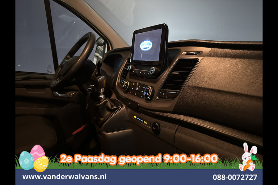 Ford Transit Custom 2.0 TDCI L1H1 Inrichting Euro6 Airco | Camera | LED | Cruisecontrol | Android Auto Stoelverwarming, Verwarmde voorruit, Parkeersensoren, Bijrijdersbank, 2500kg Trekhaak
