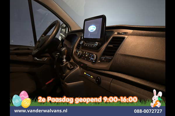 Ford Transit Custom 2.0 TDCI L1H1 Inrichting Euro6 Airco | Camera | LED | Cruisecontrol | Android Auto Stoelverwarming, Verwarmde voorruit, Parkeersensoren, Bijrijdersbank, 2500kg Trekhaak