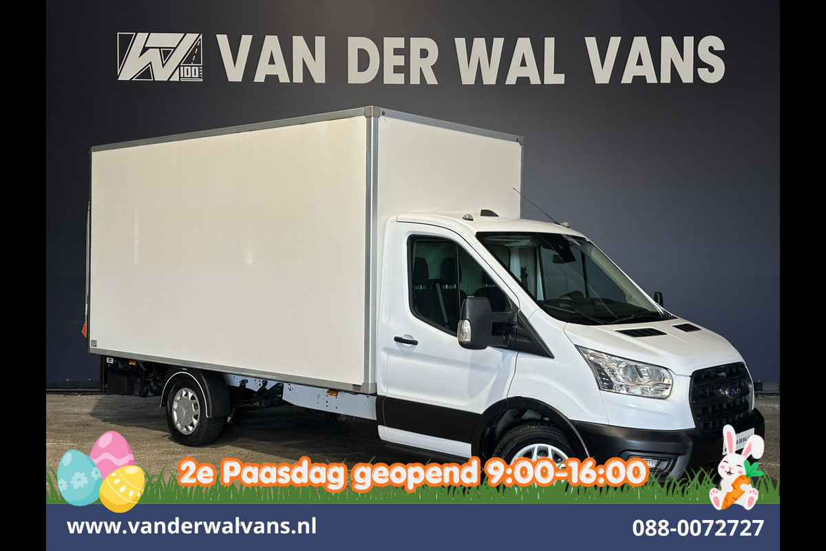 Ford Transit 2.0 TDCI 160pk Bakwagen Laadklep Euro6 Airco | Lat om lat Betimmering | Cruisecontrol Verwarmde voorruit, Bijrijdersbank