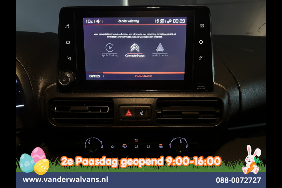 Citroën Berlingo 1.2PureTech 111pk Benzine L1H1 Euro6 Airco | Navigatie | Apple Carplay | Cruisecontrol Android Auto, Parkeersensoren