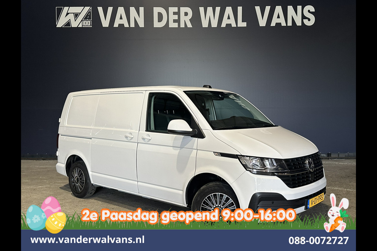 Volkswagen Transporter 2.0 TDI 150pk Automaat L1H1 Euro6 Airco | Navigatie | Camera | Android Auto | Cruisecontrol | Trekhaak Parkeersensoren, Bijrijdersbank