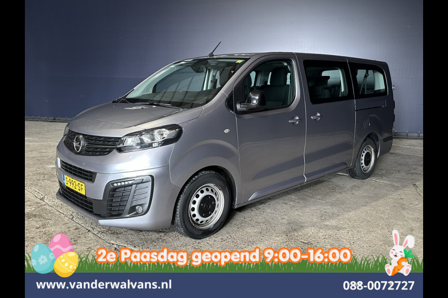 Opel Vivaro Combi 1.5 CDTI 120pk L3H1 Personenbus 9-Zits Euro6 Airco | 2x zijdeur | Camera | Navigatie | Apple Carplay Android Auto, Cruisecontrol, Parkeersensoren