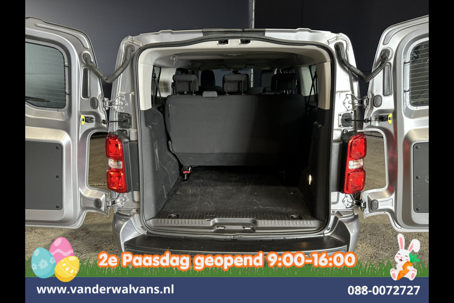 Opel Vivaro Combi 1.5 CDTI 120pk L3H1 Personenbus 9-Zits Euro6 Airco | 2x zijdeur | Camera | Navigatie | Apple Carplay Android Auto, Cruisecontrol, Parkeersensoren