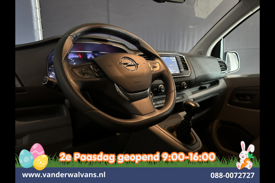Opel Vivaro Combi 1.5 CDTI 120pk L3H1 Personenbus 9-Zits Euro6 Airco | 2x zijdeur | Camera | Navigatie | Apple Carplay Android Auto, Cruisecontrol, Parkeersensoren