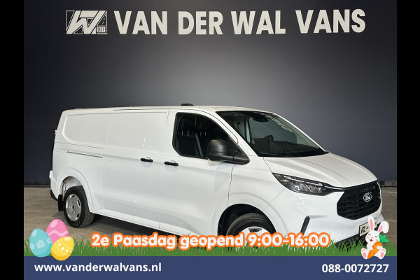 Ford Transit Custom 2.0 TDCI 136pk L2H1 Fabrieksgarantie Euro6 Airco | Camera | LED | Apple Carplay | Cruisecontrol Android Auto, Verwarmde voorruit, Parkeersensoren, Bijrijdersbank, 2740 kg trekvermogen