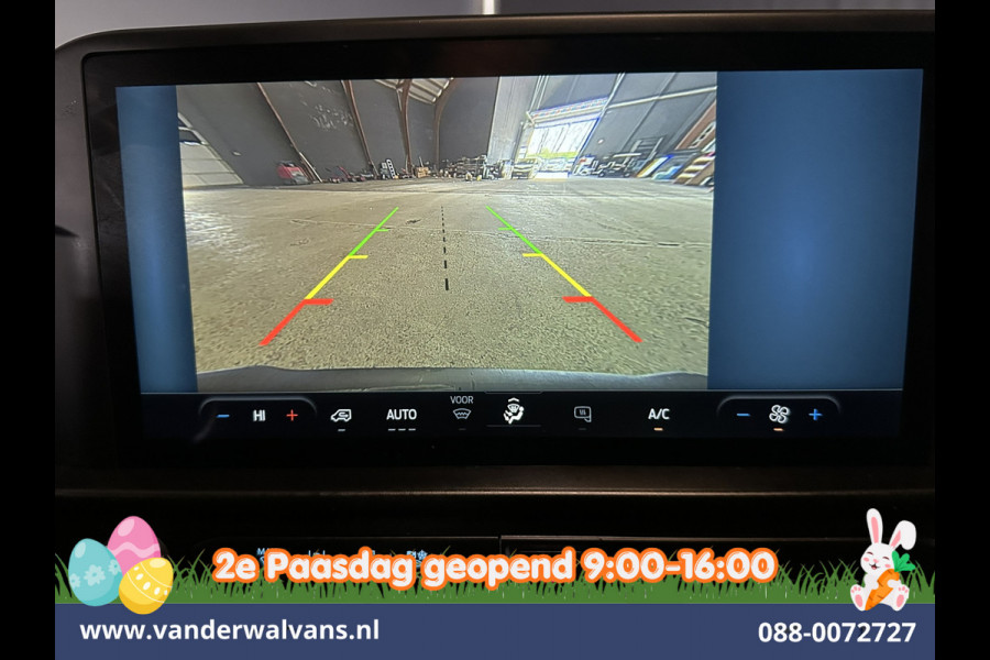 Ford Transit Custom 2.0 TDCI 136pk L2H1 Fabrieksgarantie Euro6 Airco | Camera | LED | Apple Carplay | Cruisecontrol Android Auto, Verwarmde voorruit, Parkeersensoren, Bijrijdersbank, 2740 kg trekvermogen